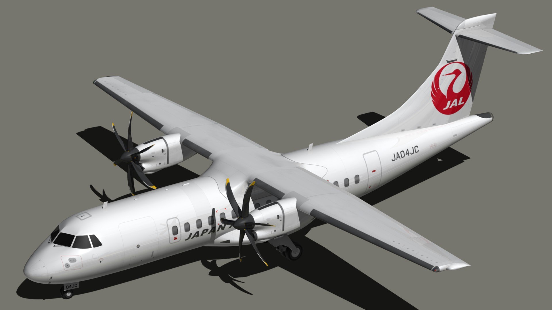 1/200 JAC JAL 日本航空 ATR 42-600