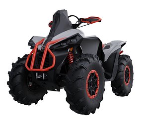 2025 Can Am Renegade XMR 1000 3D model
