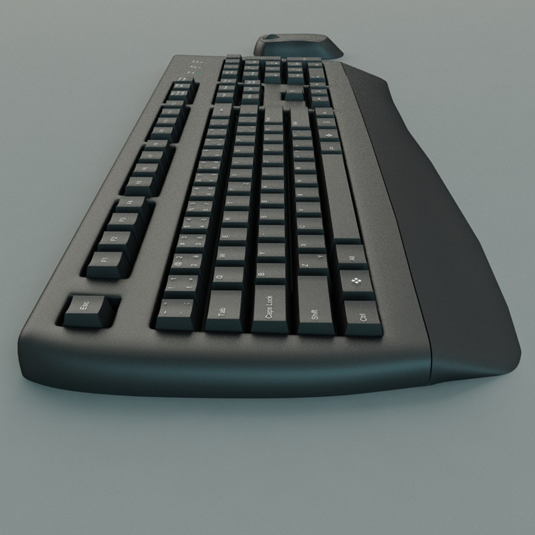 3d Model Keyboard Mouse