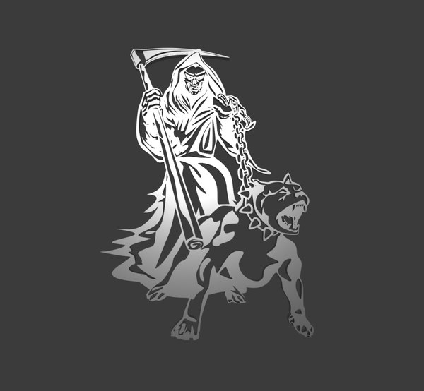 devil evil logo 3d model