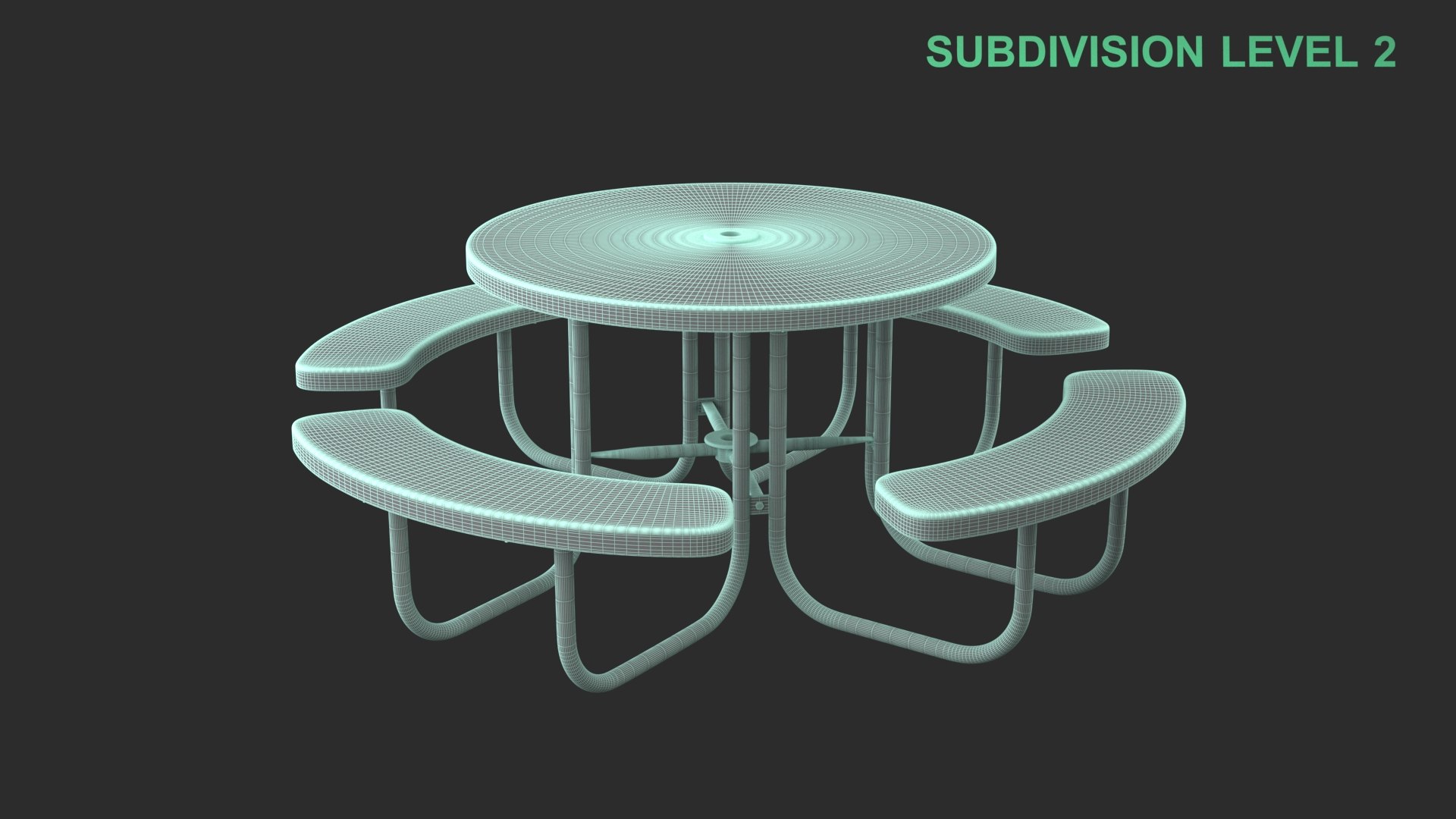 3D model Picnic Table https://p.turbosquid.com/ts-thumb/U9/oBxk8g/zk/wireframe_0001/jpg/1754377558/1920x1080/fit_q87/cbbf412095d822b74538ef53eb1e398e8938c1e0/wireframe_0001.jpg