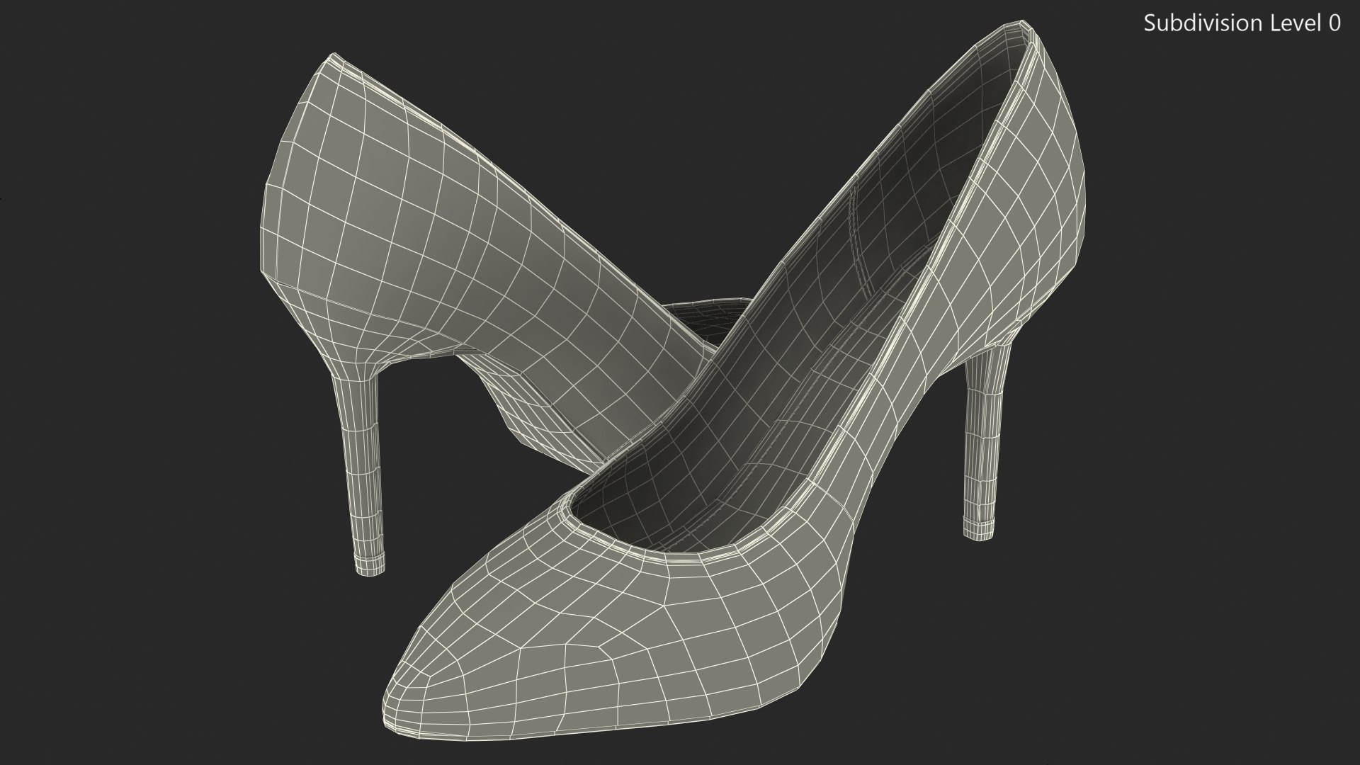 Katy Perry Sparkly Sissy Pumps 3D model - TurboSquid 1831689