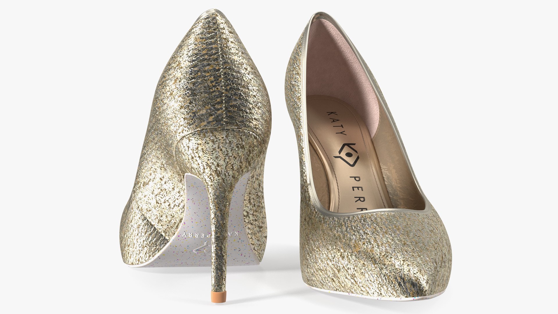 Katy Perry Sparkly Sissy Pumps 3D model - TurboSquid 1831689