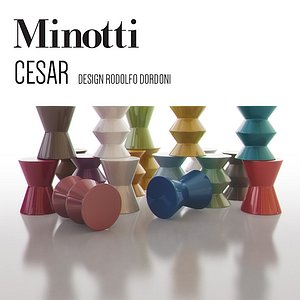 3dsmax minotti cesar table