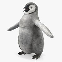 Baby Emperor Penguin T-Pose