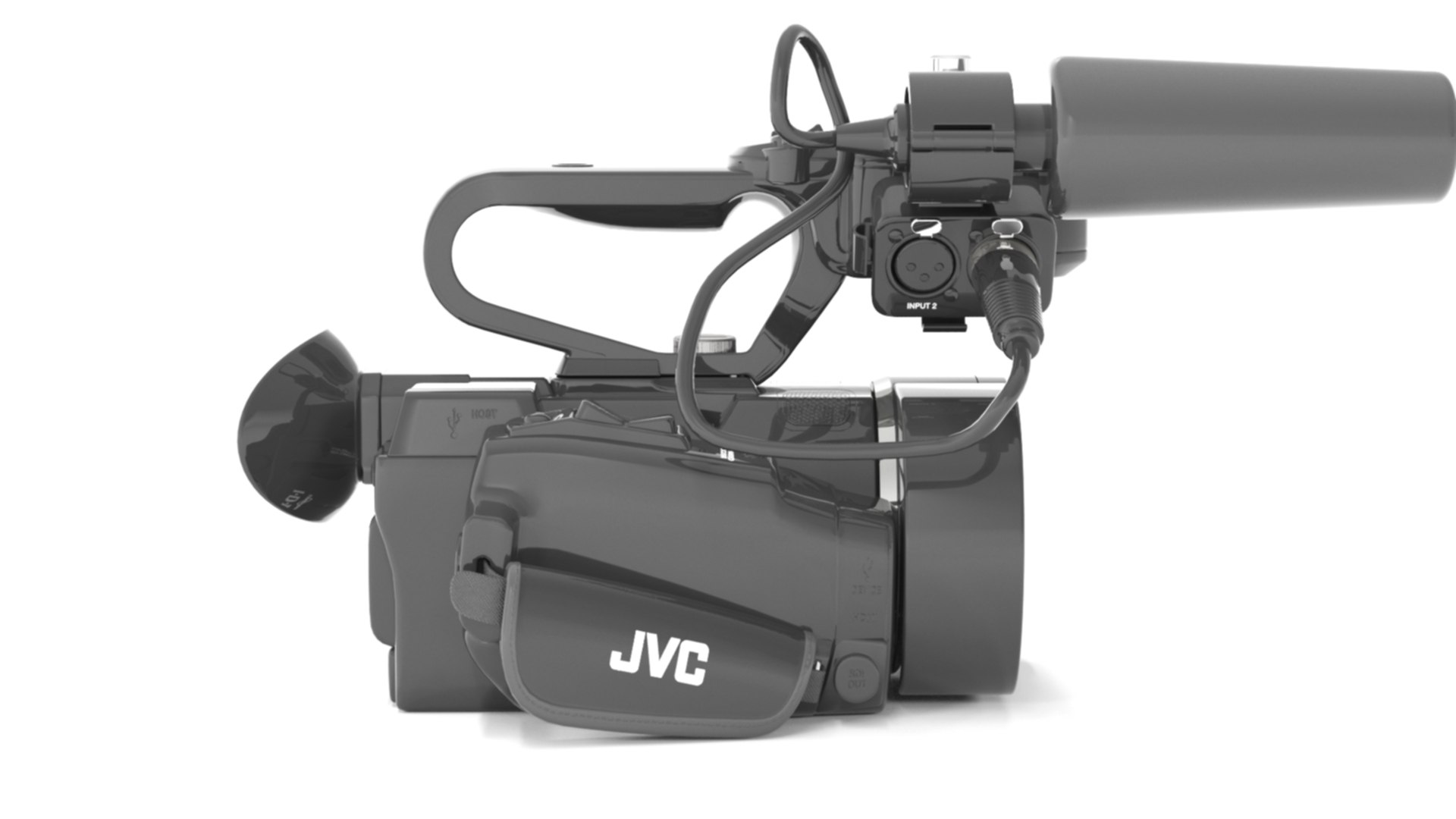 JVC GY-LS300CHU Ultra 4K HD 4KCAM Super 35 Pro Camcorder Model ...