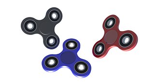 fidget spinner 3D model