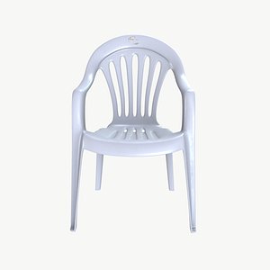 3D Plastic Chair