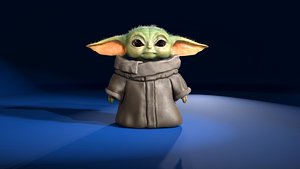3D Grogu
