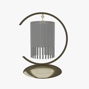 GLASS LAMP 3D model