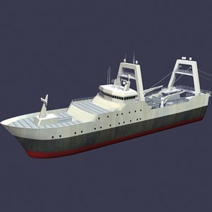 Trawler 3D Models for Download