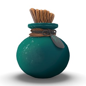 potion alchemy fantasy 3D model