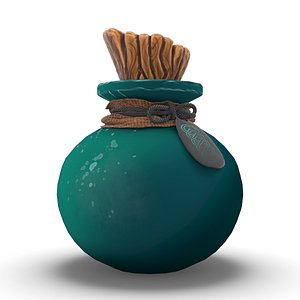 Alchemy Fantasy Potion Bottle