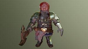 imperial dwarf 3D model