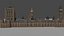 Palace of Westminster and Big Ben Low-poly 3D model Low-poly 3D model