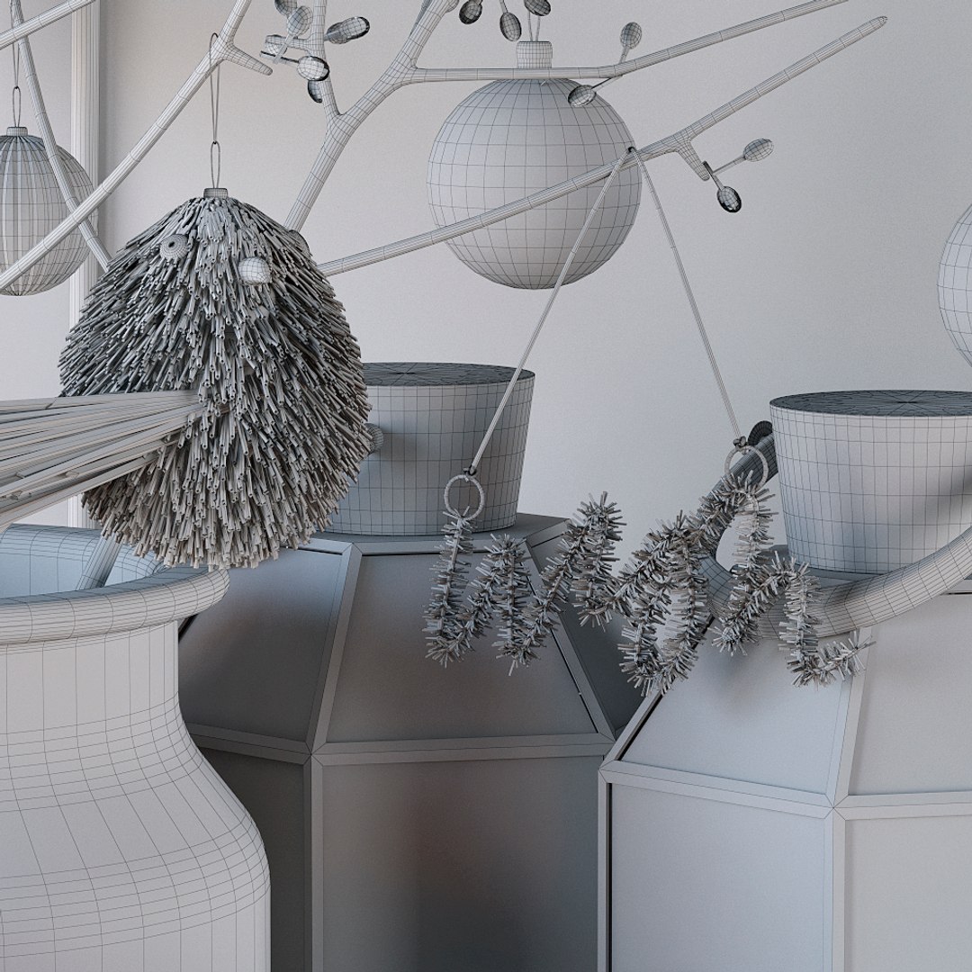 Decorative Set Model - TurboSquid 1648352