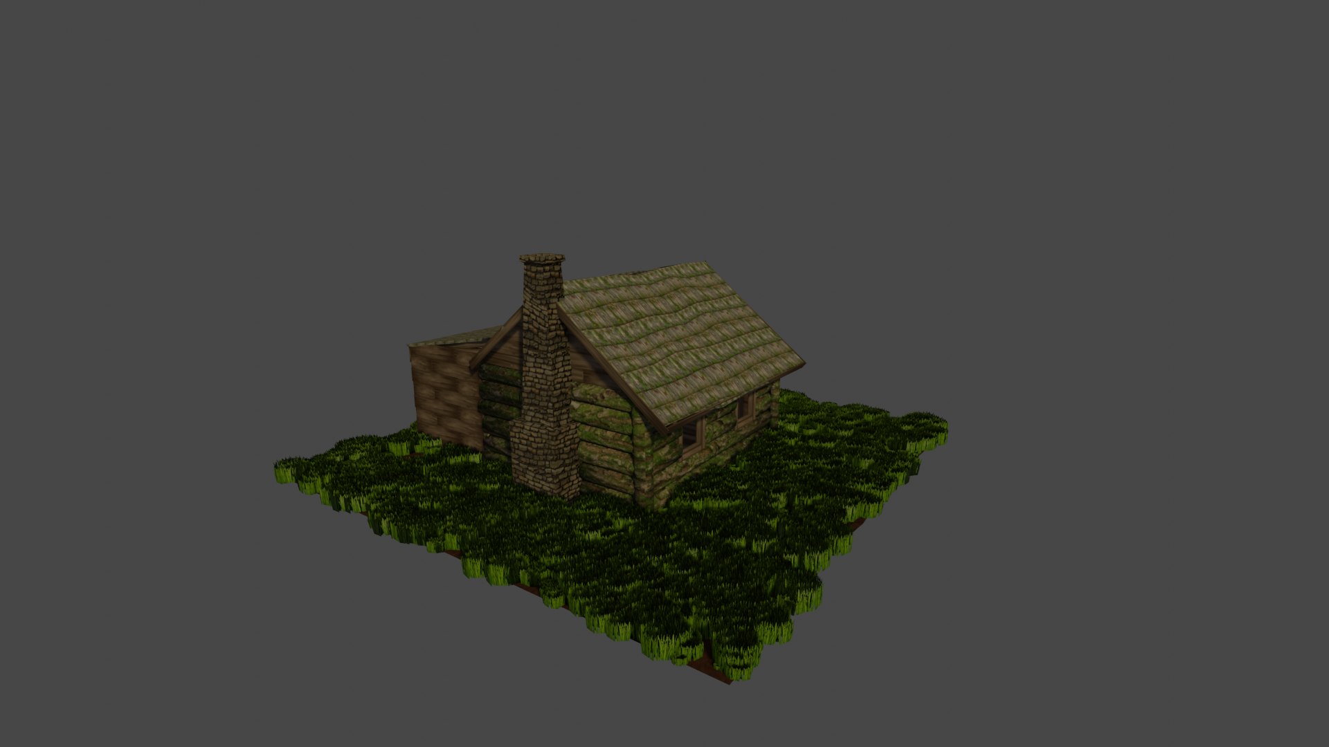 3D Log Cabin - TurboSquid 2051926