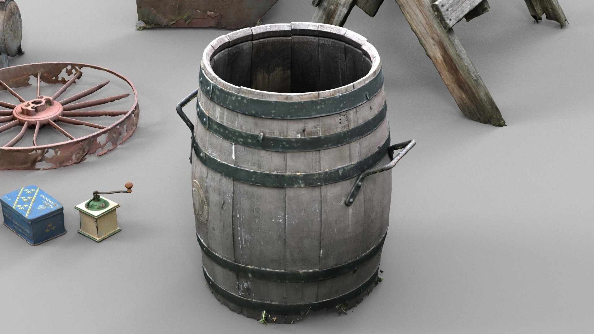 Old Stuff Props 3D - TurboSquid 2104267