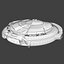 Sci Fi 우주선 전함 순양함 - Round Sci-Fi Mothership