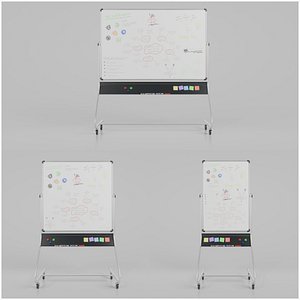 Professional Double-Sided Whiteboard Trio - Customizable Writing Boards