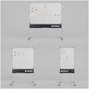 Professional Double-Sided Whiteboard Trio - Customizable Writing Boards