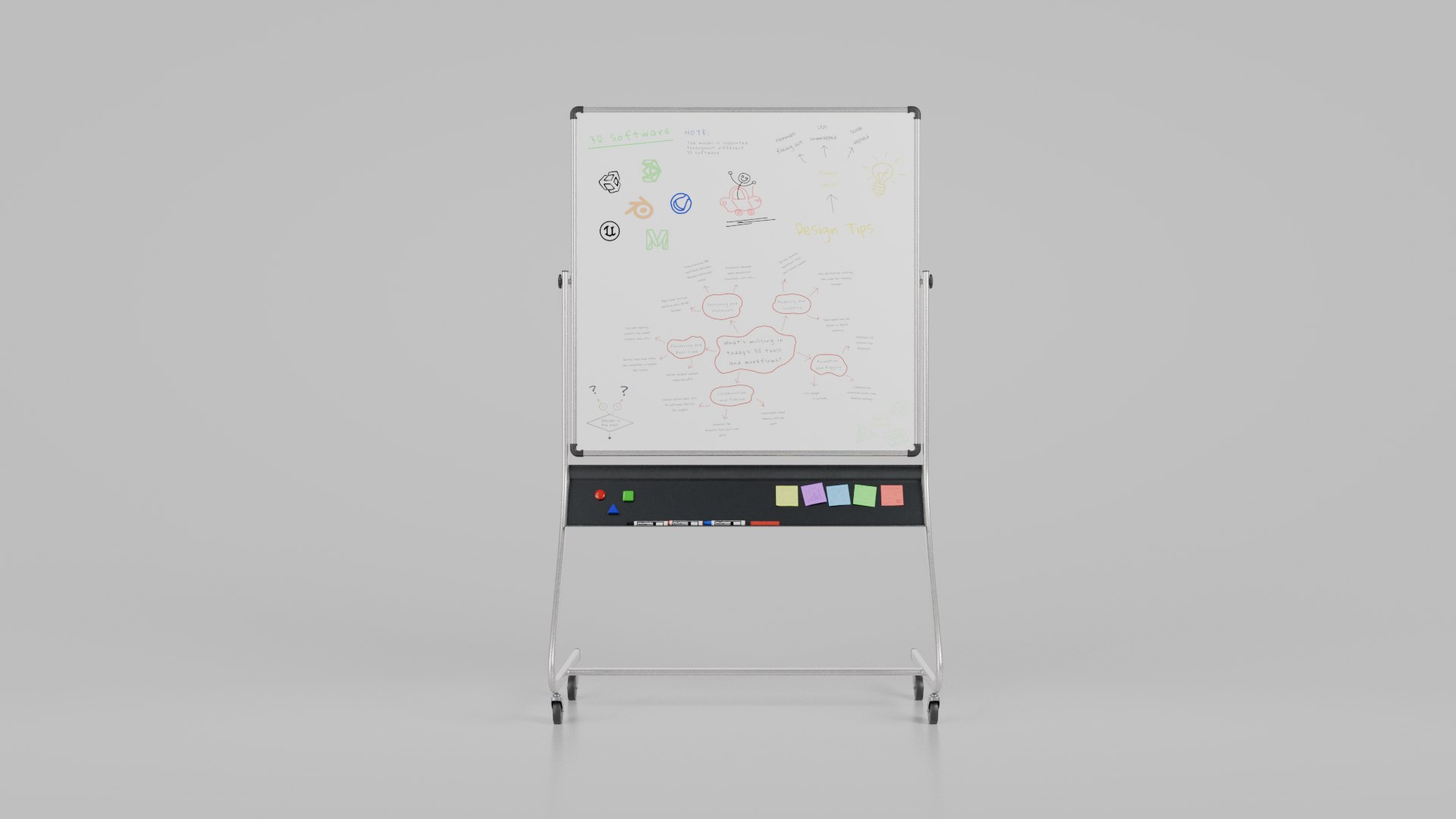 3D Professional Double-Sided Whiteboard Trio - Customizable Writing Boards model https://p.turbosquid.com/ts-thumb/UA/dObpkY/Jj/b4/png/1747513642/1920x1080/fit_q87/5bf63640974da18b50ac99aa4bfe71be35b524bd/b4.jpg