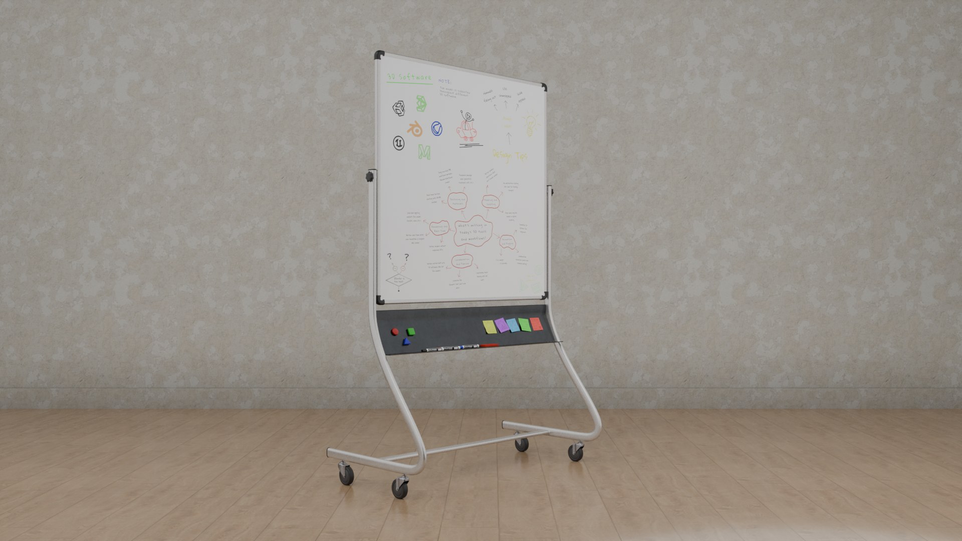 3D Professional Double-Sided Whiteboard Trio - Customizable Writing Boards model https://p.turbosquid.com/ts-thumb/UA/dObpkY/nu/b6/png/1747513644/1920x1080/fit_q87/f226d66b013c2ae758db07073cf4e7781455336c/b6.jpg
