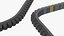 Accessory Drive V Belt Working Position