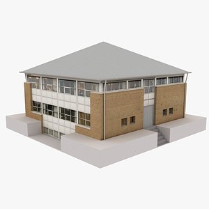 european building 05 3D model