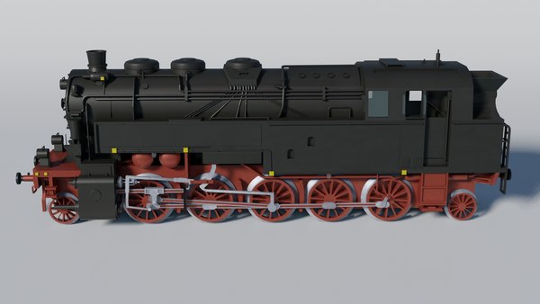 3D model Historical German BR95 steam engine - TurboSquid 1984664