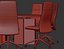 オリバ家具オフィスセット V4