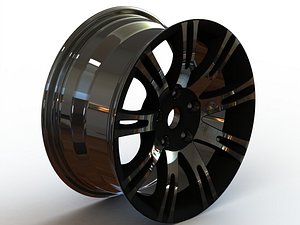 3D model Car Classics Style Rims R18