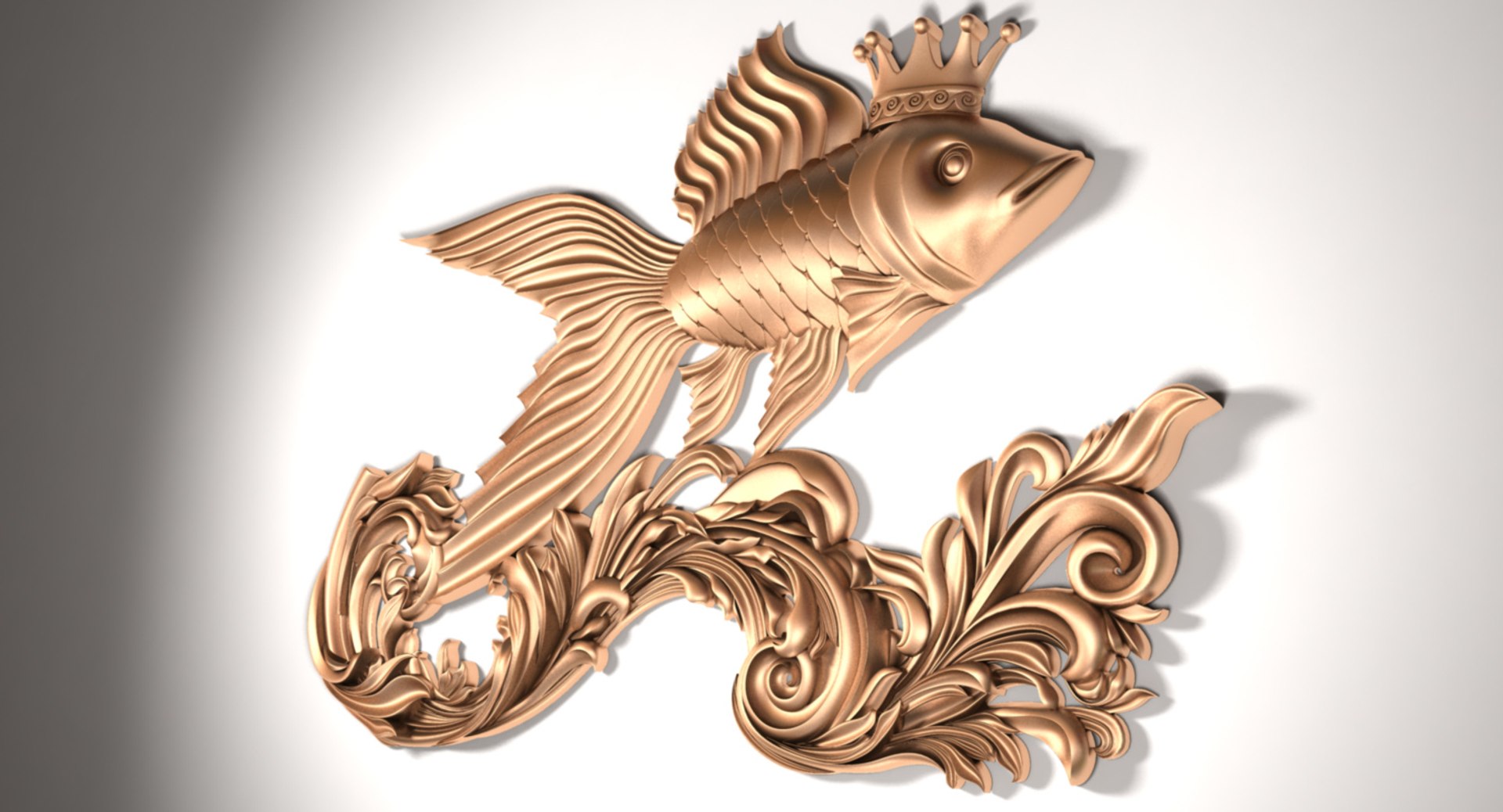 3D Fish X2 Goldfish Model - TurboSquid 1401483
