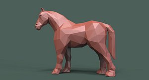 horse heavyweight 3D model