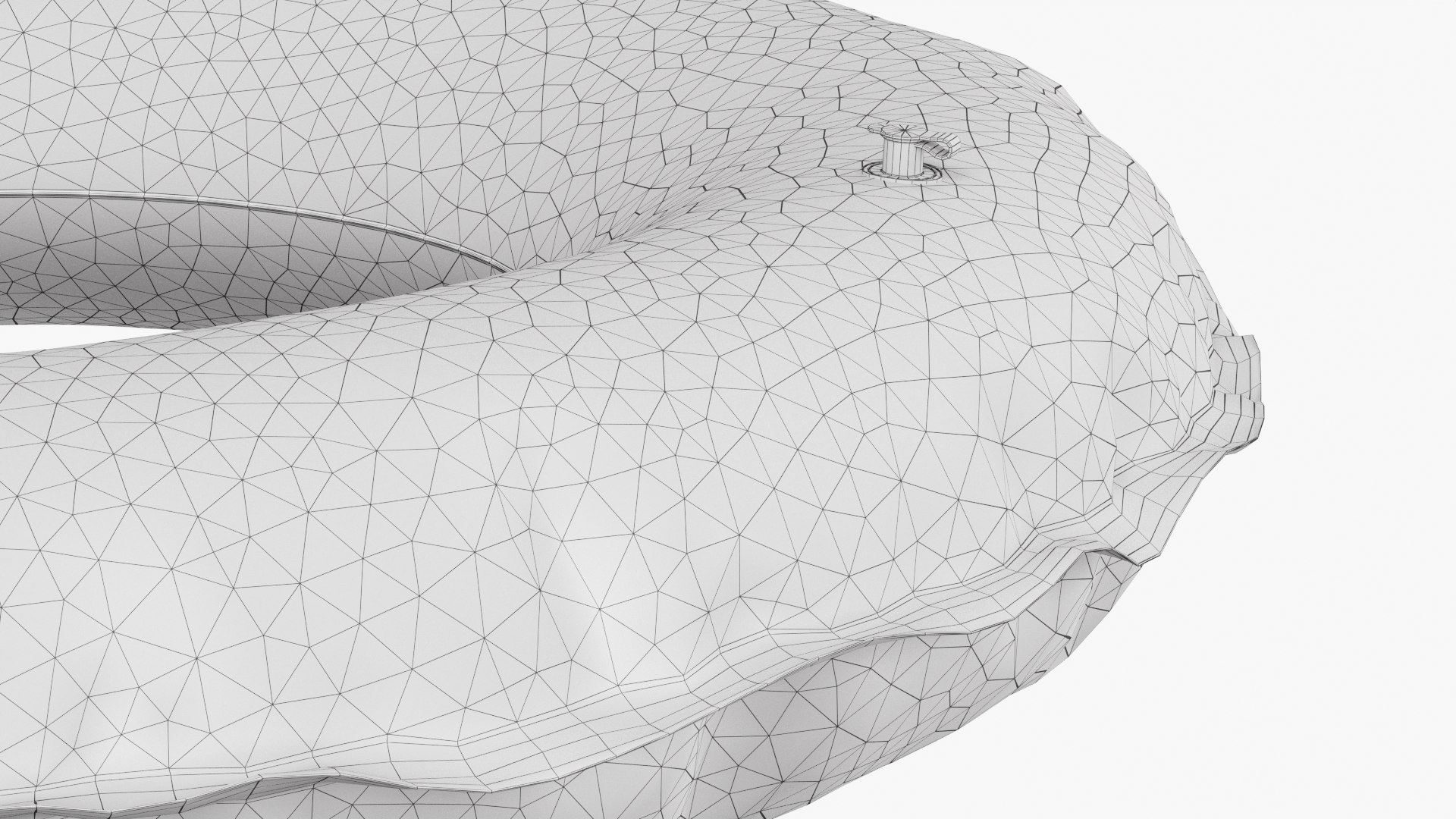 Inflatable Swimming Pool Float 3d Model