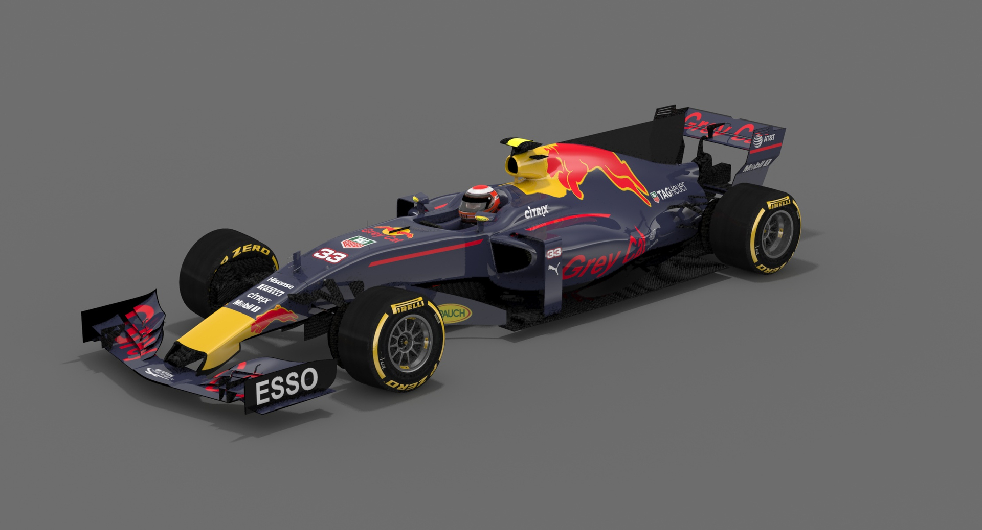 3d Greycat Gc13 Formula 1 Model