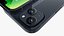 3D iPhone 14 Midnight model