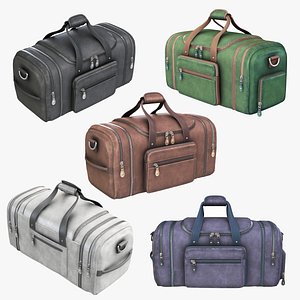 3D Travel Bag 1 Collection model