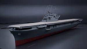 Aircraft Carrier - USS Yorktown CV-5