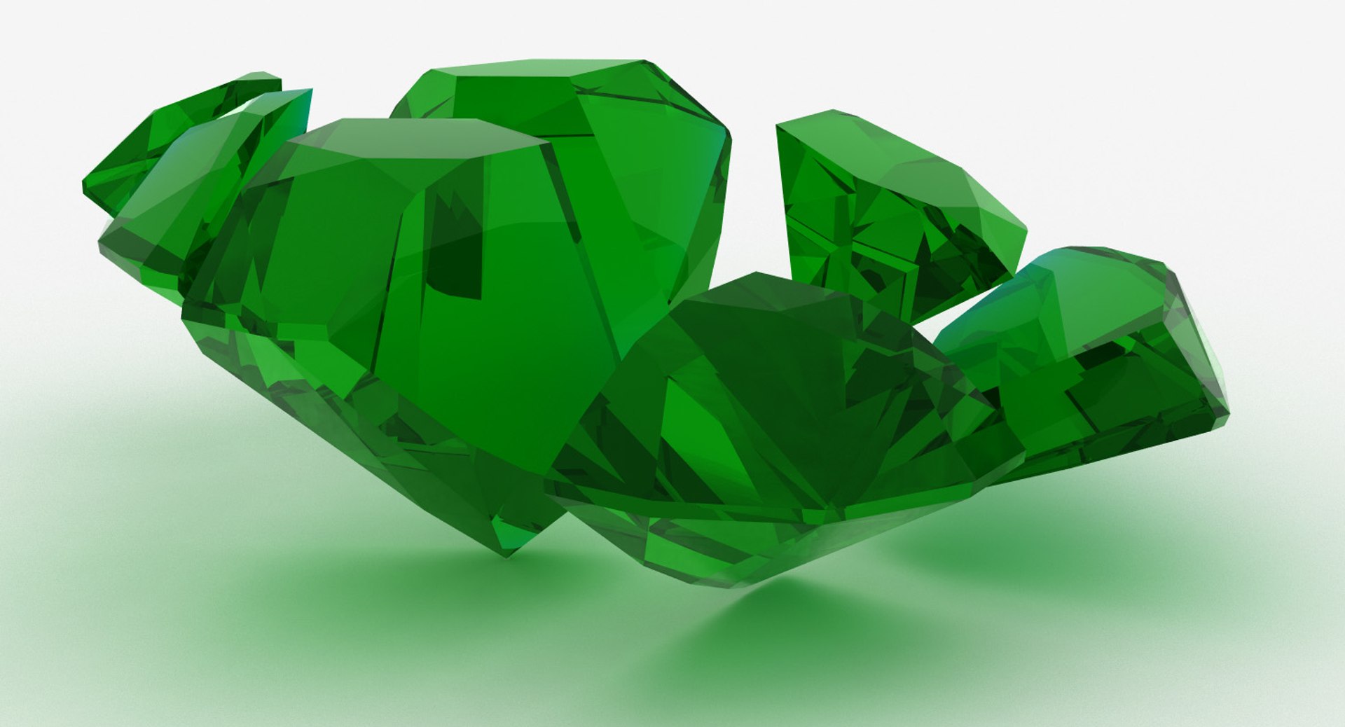 gem seven chipped 3d max