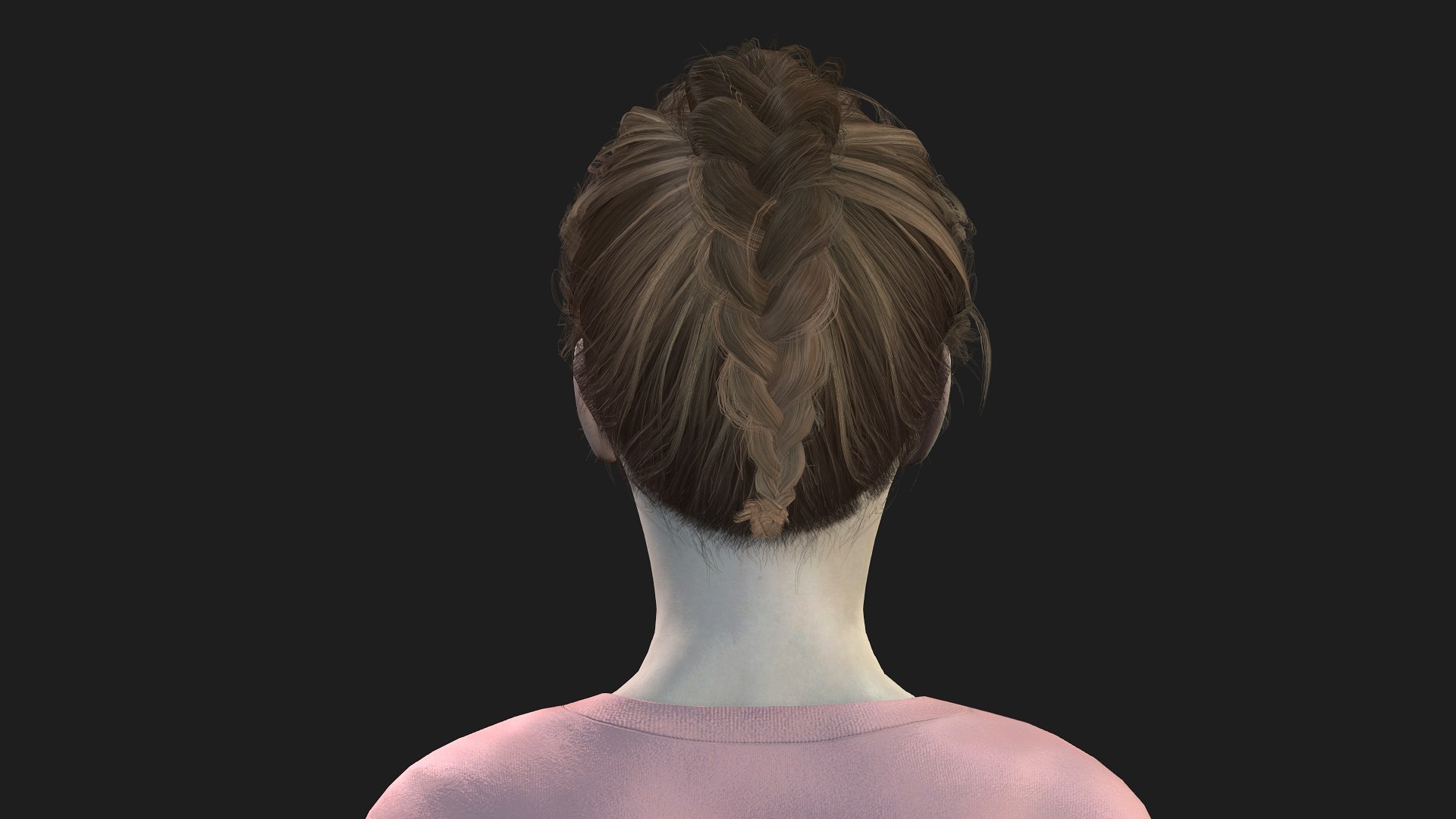 Woman With 2K Textures And Animation Ready Rigging 3D Model ...