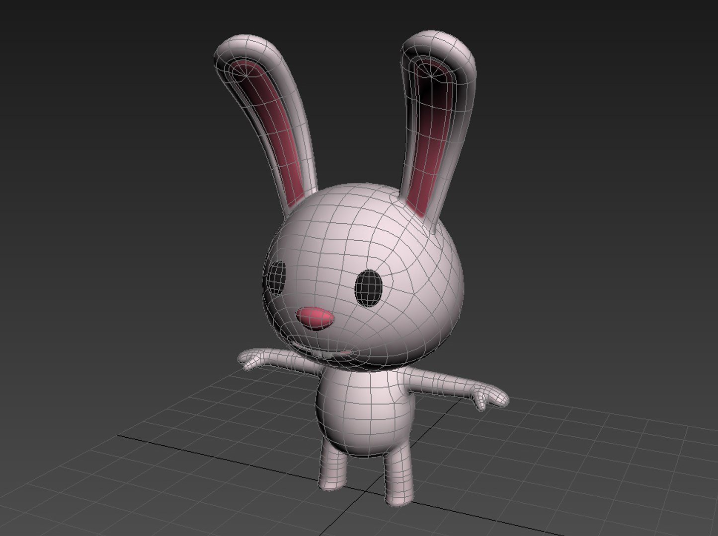 3d Cartoon Rabbit - Turbosquid 1383465