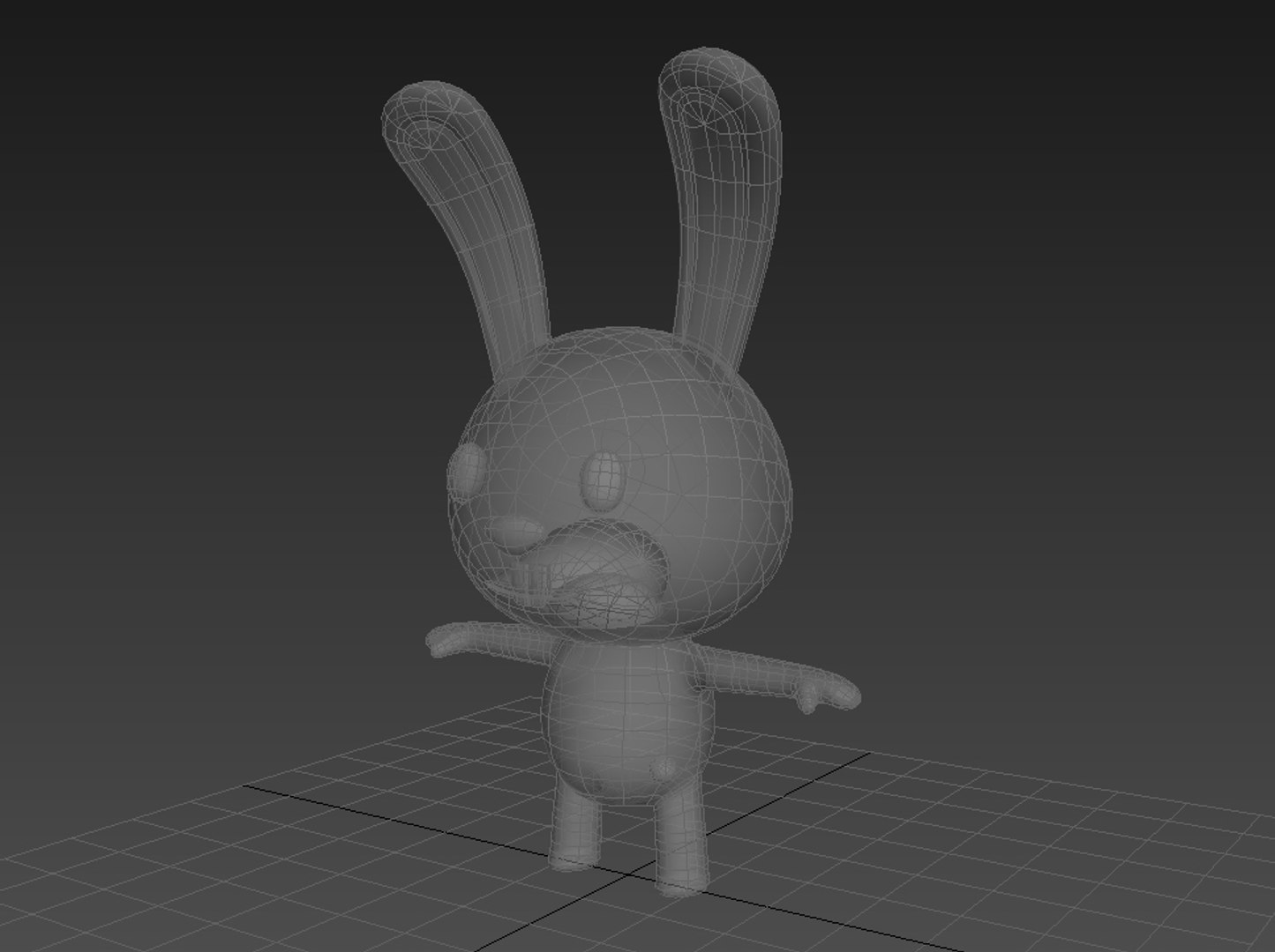 3D Cartoon Rabbit - TurboSquid 1383465