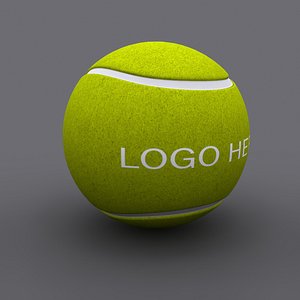 3D tennis ball