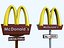 Road sign - McDonald´s