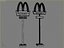 Road sign - McDonald´s