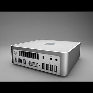 apple mac mini 3d dxf