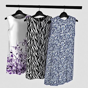 3d woman hanger model