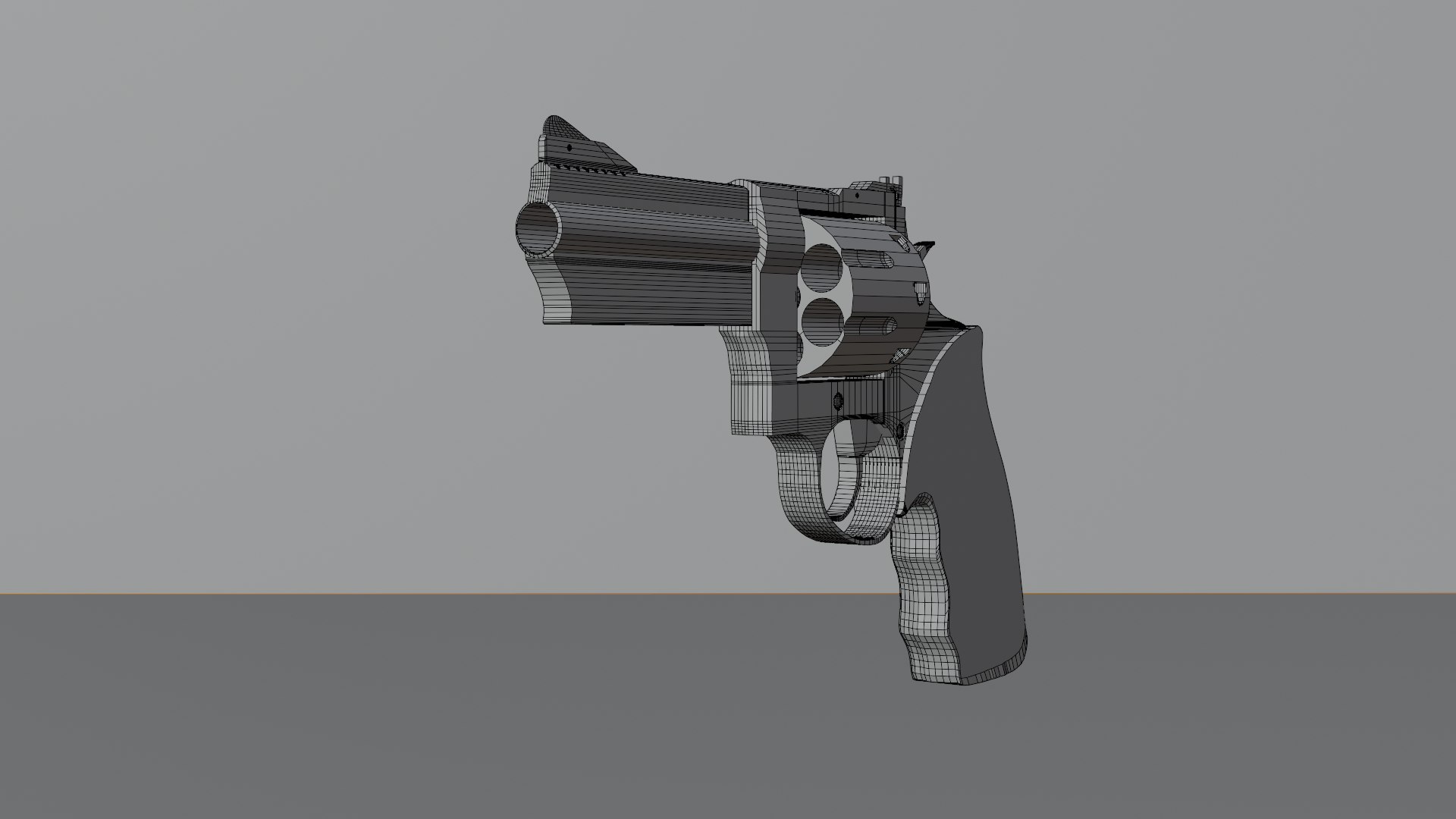 3D Taurus Revolver - TurboSquid 2193295