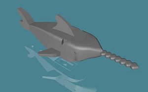 lego swordfish 3ds